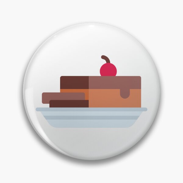 Item preview, Fudgy Brownie Slice - Chocolate Dessert Sticker for Sweet Indulgence designed and sold by Tr Creative Design.