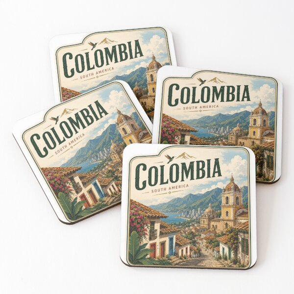 Item preview, Colombia, Sudamérica designed and sold by PamLeeDesign.