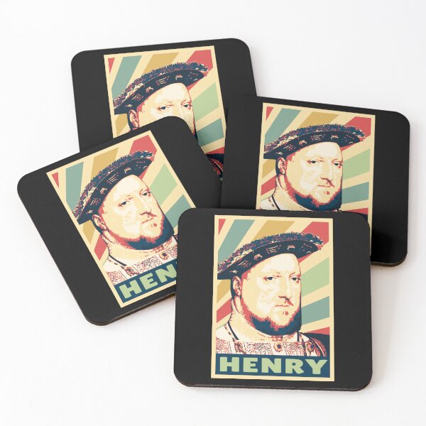 Item preview, Henry VIII Tudor King Pop Art Portrait Design designed and sold by marke770.