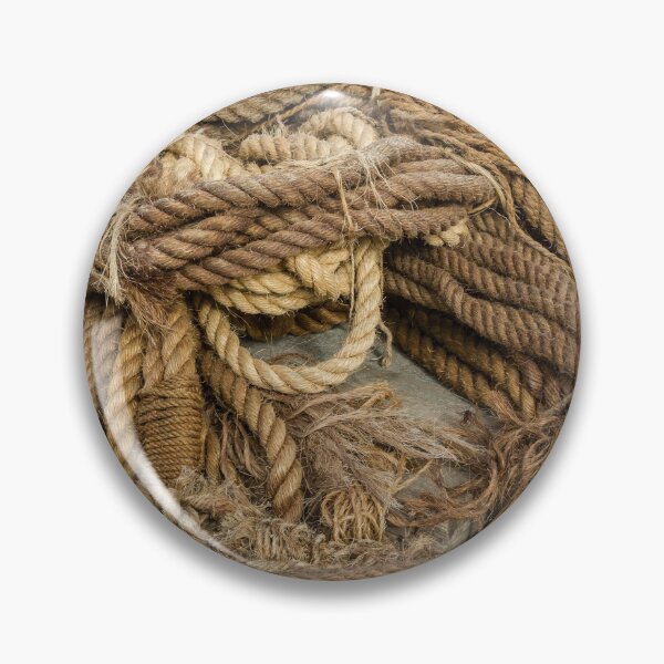 Item preview, Coiled Hemp Rope On Wooden Crate At Rustic Dockside For Nautical Fishing Mooring designed and sold by Nmallia.