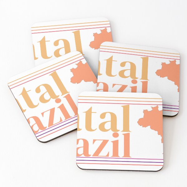 Item preview, Natal Brazil City Marked On Country Map designed and sold by TheIconSmith.