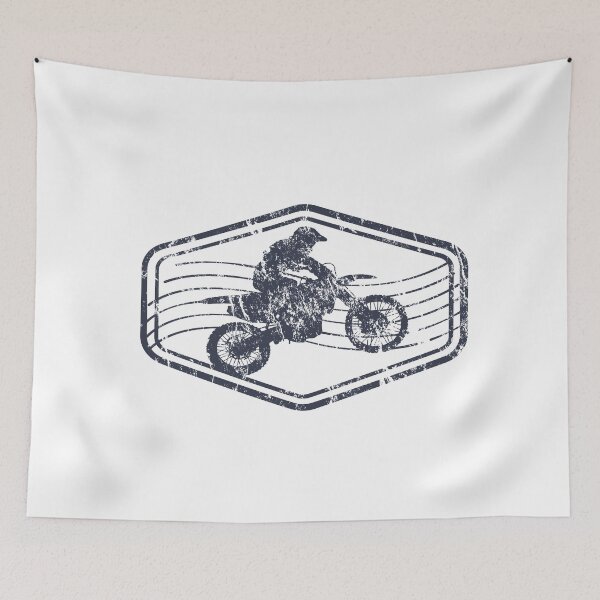 Item preview, Vintage Motocross Dirt Bike Rider designed and sold by chaaval.
