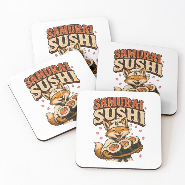 Item preview, Samurai Sushi Vintage Mascot designed and sold by Drofted.