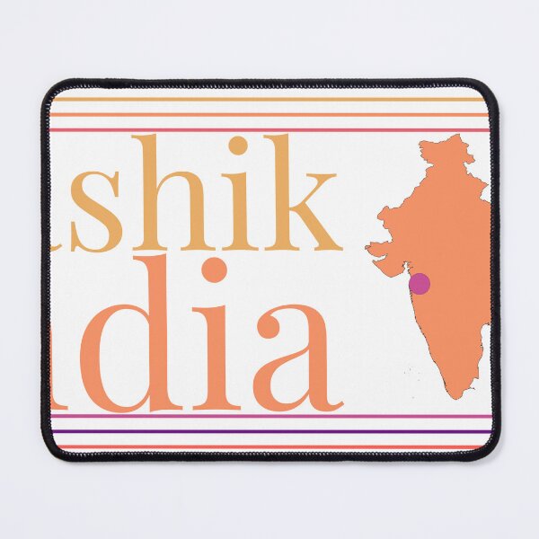 Item preview, Nashik India City Marked On Country Map designed and sold by TheIconSmith.