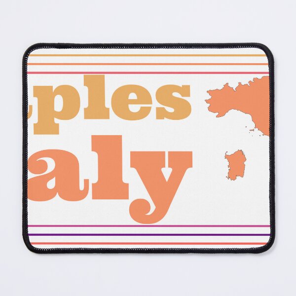 Item preview, Naples Italy City Marked On Country Map designed and sold by TheIconSmith.