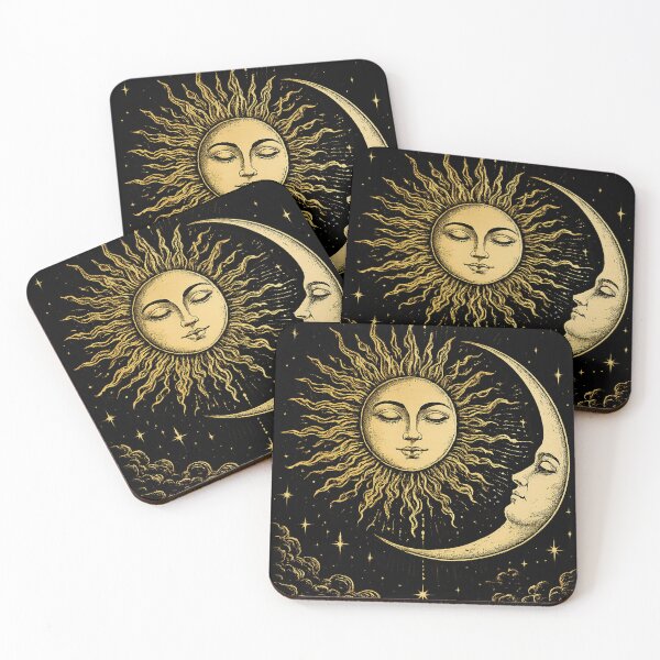 Item preview, Lunar Solar Occult Design designed and sold by Mystic & Celestial Art.