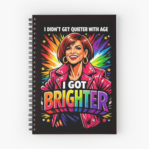 Item preview, I Got Brighter" Bold Retirement Quote Shirt designed and sold by Print Loft.