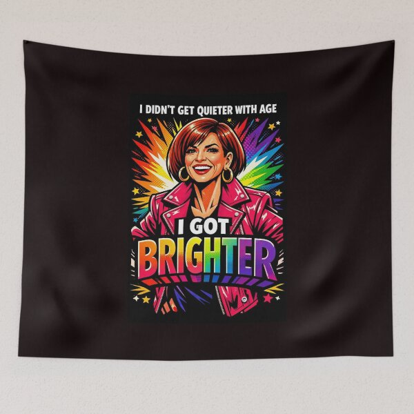 Item preview, I Got Brighter" Bold Retirement Quote Shirt designed and sold by Print Loft.