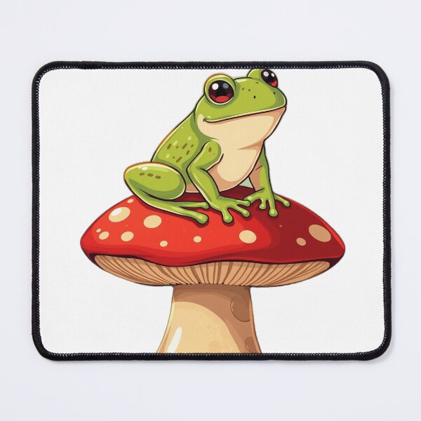 Item preview, Cottagecore Frog Mushroom T-Shirt, Woodland Art Nature Tee designed and sold by GigantoStudio.