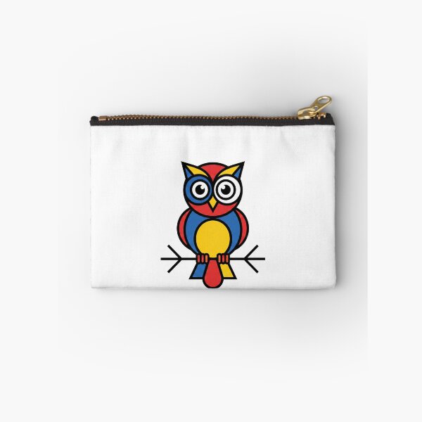 Item preview, Bauhaus Owl Mascot designed and sold by Modern Mascot Archive.