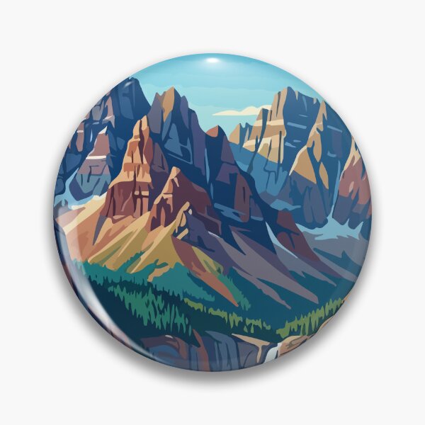 Item preview, Kootenay National Park Canada Travel Vintage designed and sold by RareDeerArt.