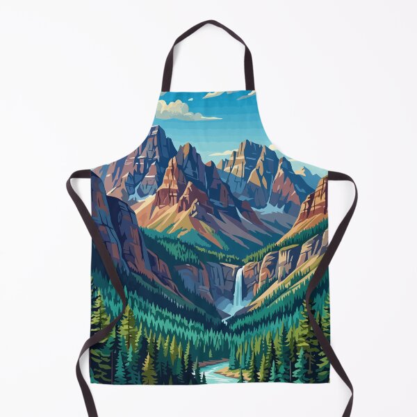 Item preview, Kootenay National Park Canada Travel Vintage designed and sold by RareDeerArt.