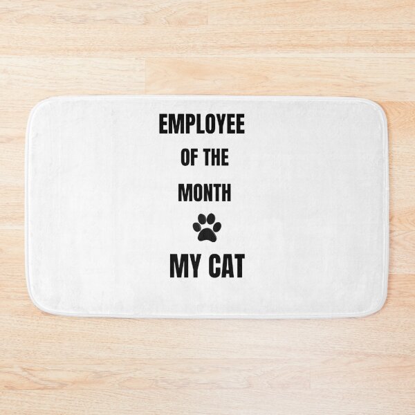 Item preview, Employee of the Month Cat Humor | Funny Cat Office Meme Design designed and sold by Savage Cat Quotes.