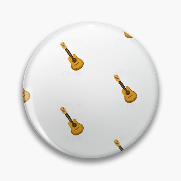 Item preview, Strings On Fire Blues Guitar designed and sold by Bubpat.