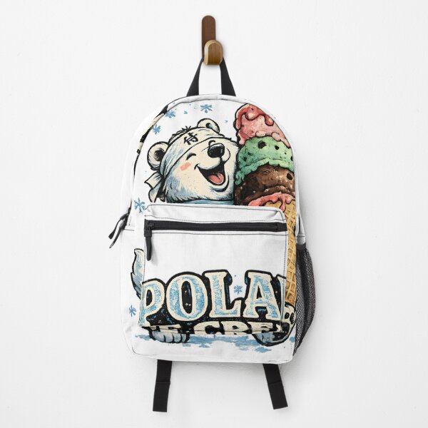 Item preview, Polar Ice Cream Vintage Mascot designed and sold by Drofted.