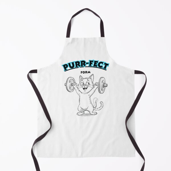 Item preview, Purr‑fect Form Cat Lifting Weights designed and sold by Snedsdigital.