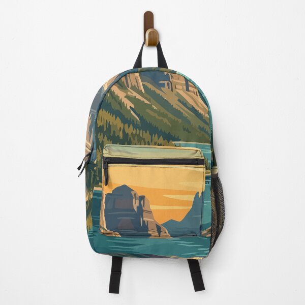 Item preview, Waterton Lakes National Park Canada Travel Vintage designed and sold by RareDeerArt.