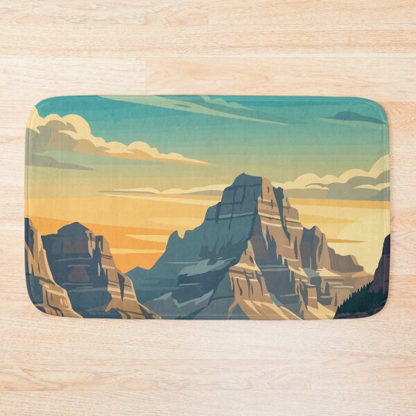 Item preview, Waterton Lakes National Park Canada Travel Vintage designed and sold by RareDeerArt.