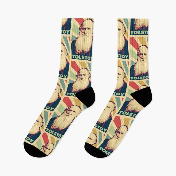 Item preview, Leo Tolstoy Portrait | Russian Author Pop Art Design designed and sold by marke770.