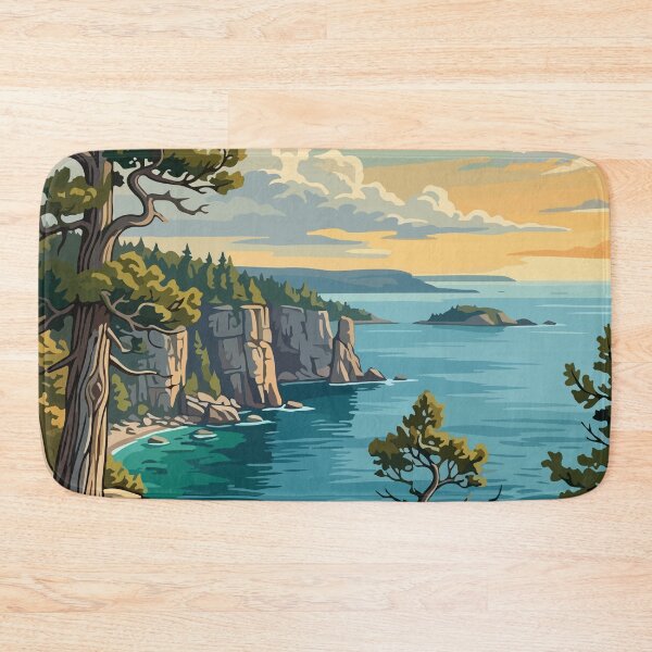 Item preview, Bruce Peninsula National Park Canada Travel Vintage designed and sold by RareDeerArt.