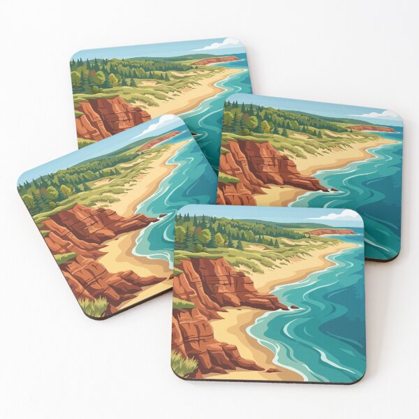 Item preview, Prince Edward Island National Park Canada Travel Vintage designed and sold by RareDeerArt.