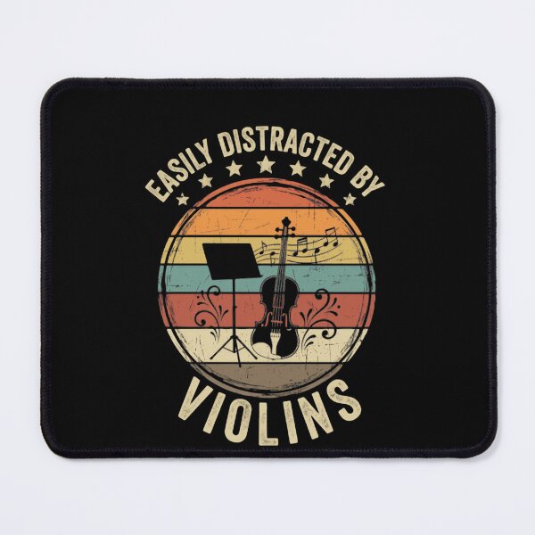 Item preview, Easily Distracted By Violins Violinist Music Lover Musician designed and sold by JonesFlora2025.