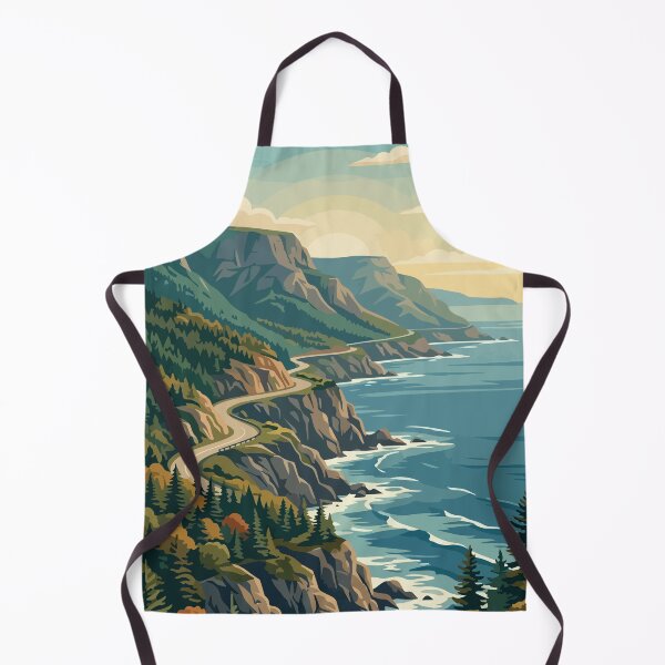 Item preview, Cape Breton Highlands National Park Canada Travel Vintage designed and sold by RareDeerArt.
