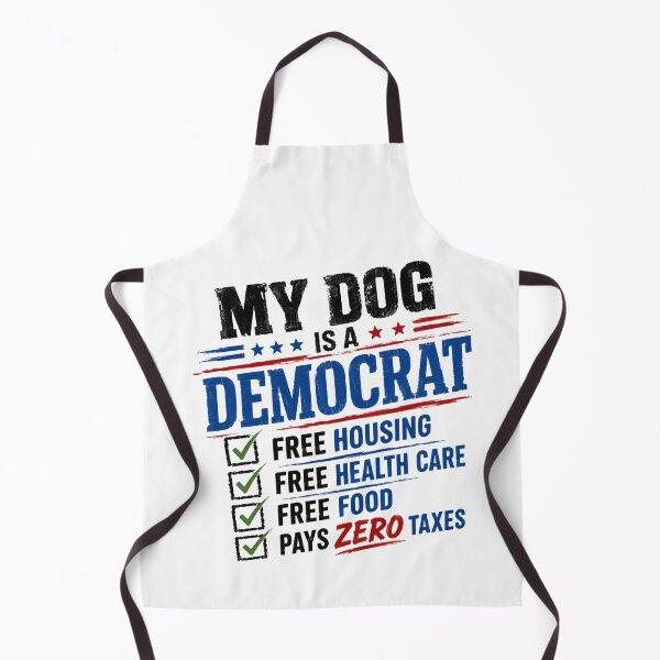 Item preview, My Dog Is A Democrat Political Humor Dog Owner Democrat Dog Lover designed and sold by HumansStuck12.