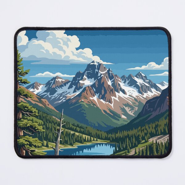 Item preview, Mount Revelstoke National Park Canada Travel Vintage designed and sold by RareDeerArt.