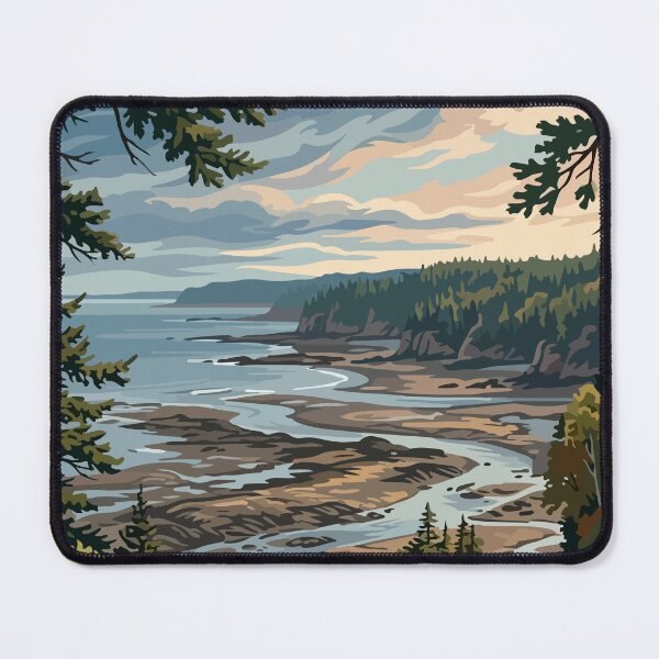 Item preview, Fundy National Park Canada Travel Vintage designed and sold by RareDeerArt.