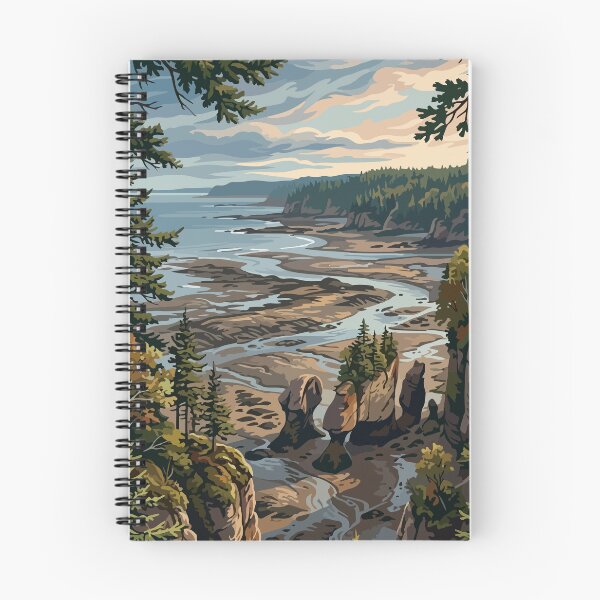 Item preview, Fundy National Park Canada Travel Vintage designed and sold by RareDeerArt.