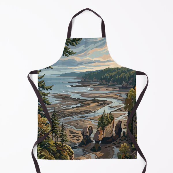 Item preview, Fundy National Park Canada Travel Vintage designed and sold by RareDeerArt.