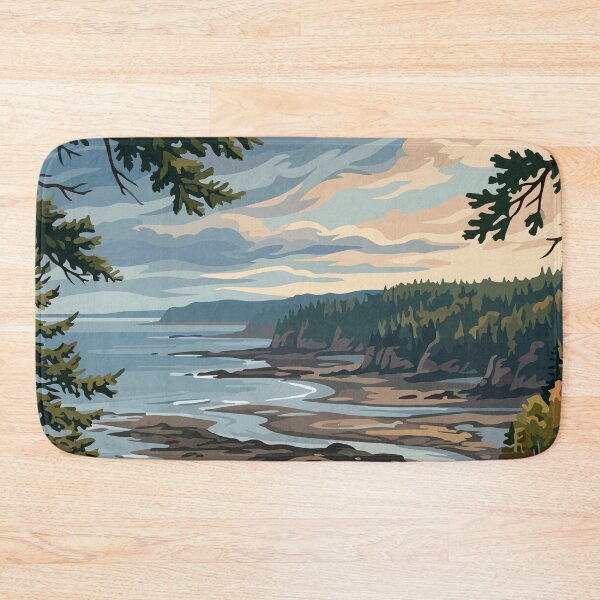 Item preview, Fundy National Park Canada Travel Vintage designed and sold by RareDeerArt.