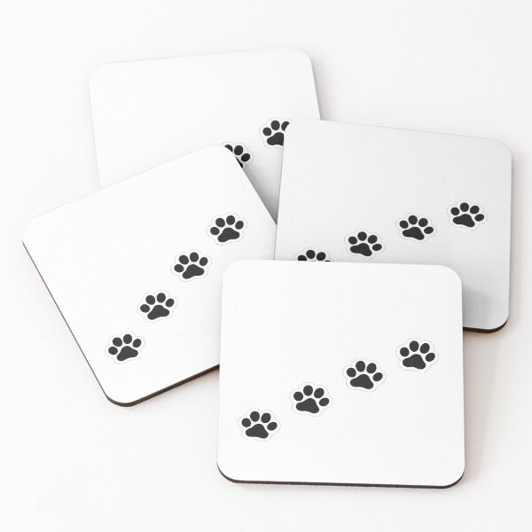 Item preview, Cat Paw Trail Sticker designed and sold by Genzfirevibes.
