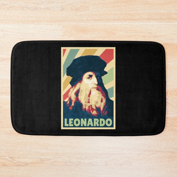 Item preview, Leonardo da Vinci Iconic Pop Art Portrait designed and sold by marke770.