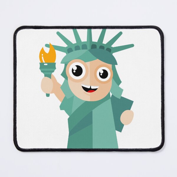 Item preview, Cute Kawaii Statue of Liberty Cartoon designed and sold by chaaval.