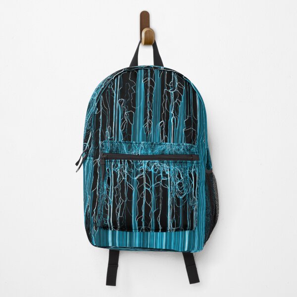 Item preview, Vines of the enchanting jungle in blue turquoise designed and sold by Segasprojects.