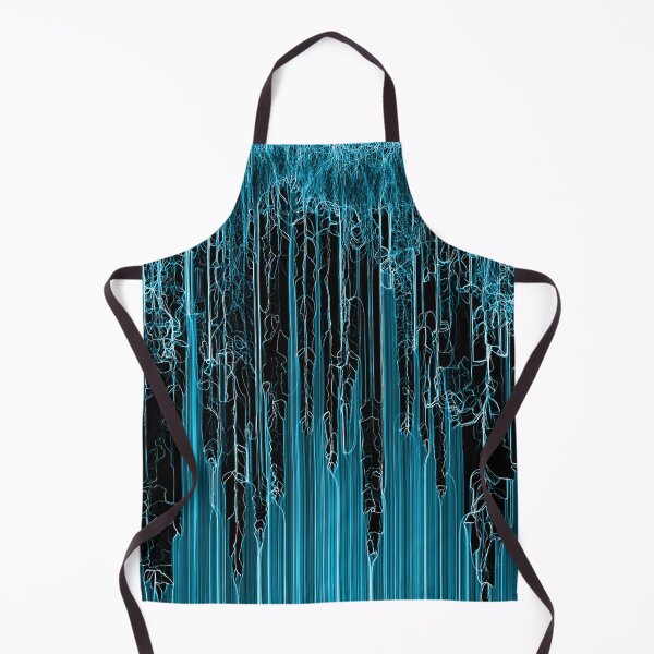 Item preview, Vines of the enchanting jungle in blue turquoise designed and sold by Segasprojects.