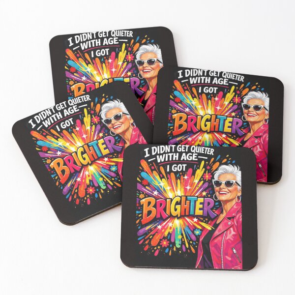 Item preview, I Got Brighter" Bold Retirement Quote Shirt designed and sold by Print Loft.