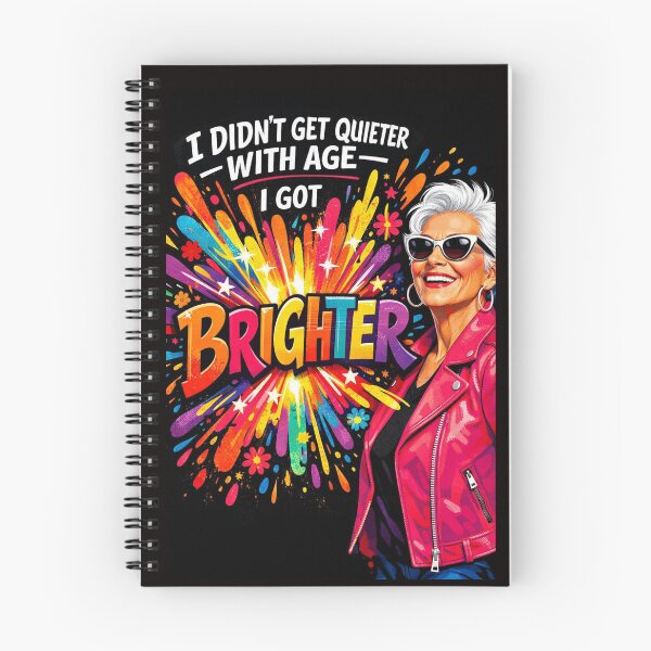 Item preview, I Got Brighter" Bold Retirement Quote Shirt designed and sold by Print Loft.