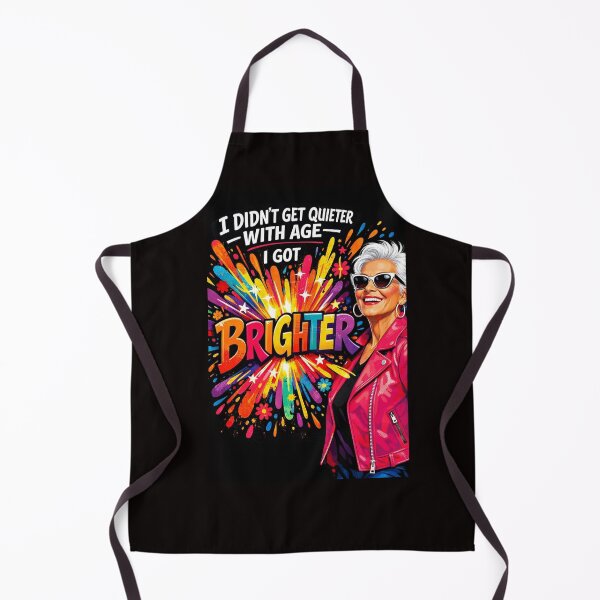 Item preview, I Got Brighter" Bold Retirement Quote Shirt designed and sold by Print Loft.