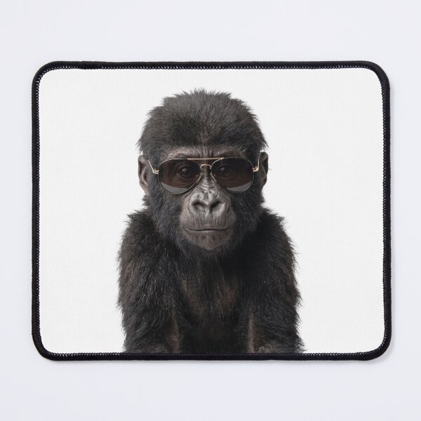 Item preview, Cute Baby Gorilla Wearing Sunglasses Funny designed and sold by RareLavender.