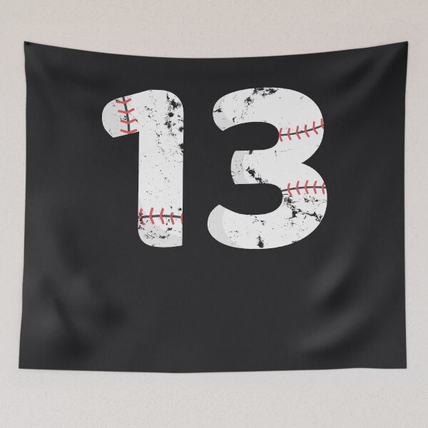 Item preview, 13 Birthday Baseball Vintage Number #13 designed and sold by melsens.