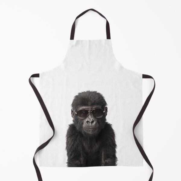 Item preview, Cute Baby Gorilla Wearing Sunglasses Funny designed and sold by RareLavender.