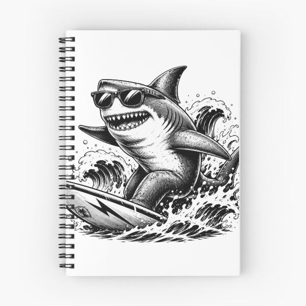 Item preview, Ride the Waves in Style Shark Surf Legend designed and sold by the-dovlat.