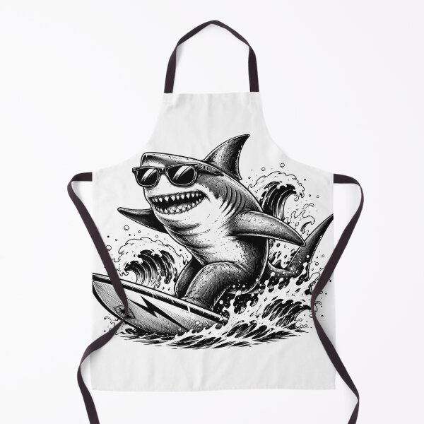Item preview, Ride the Waves in Style Shark Surf Legend designed and sold by the-dovlat.