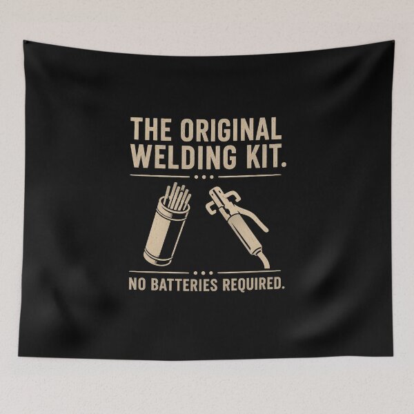 Item preview, The Original Welding Kit | Vintage Old School Welder Gift designed and sold by RusticMeadow.