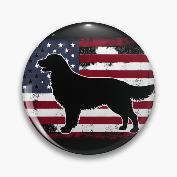 Item preview, Golden Retriever National Dog Day Shirt | Patriotic USA Flag designed and sold by PixelForge11.