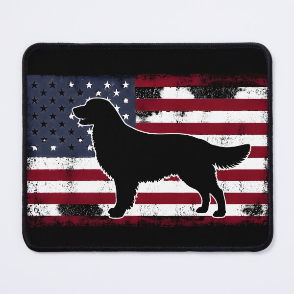 Item preview, Golden Retriever National Dog Day Shirt | Patriotic USA Flag designed and sold by PixelForge11.