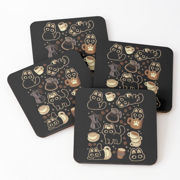 Item preview, Cute Cats and Coffee Lover designed and sold by xMorfina.